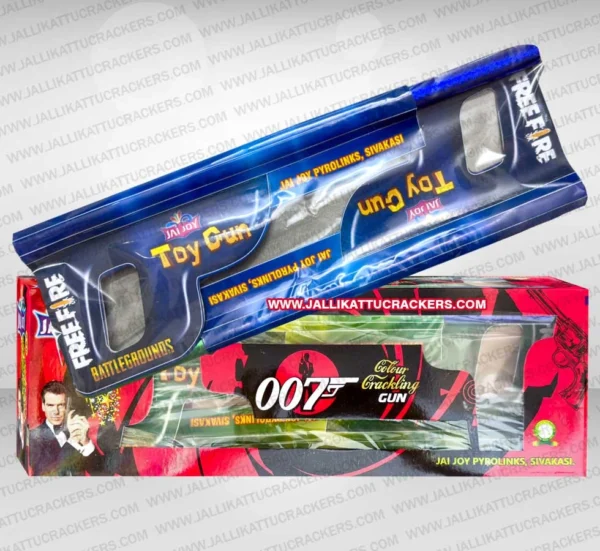 Toy Colour Crackling Gun 2 pcs