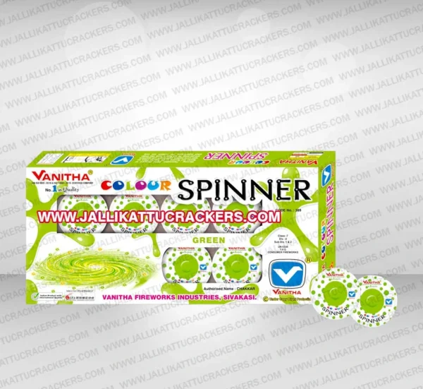 spinner-green